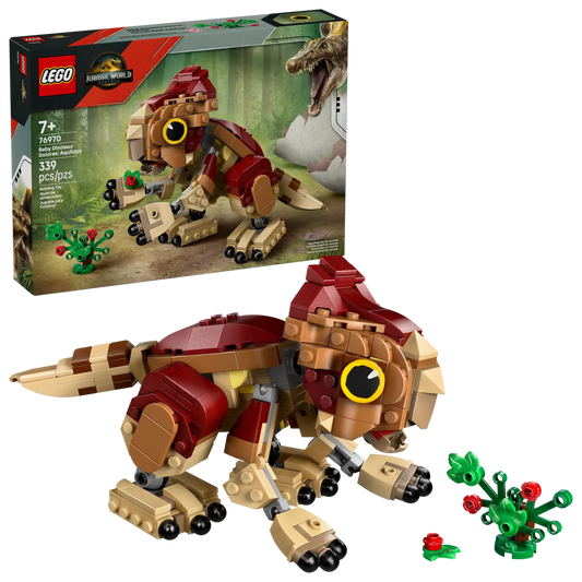 76970 Baby Dinosaur Dolores: Aquilops Jurassic World Rebirth Lego Set