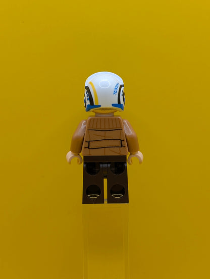 Poe Dameron sw1145 (Medium Nougat Jacket, Helmet) Star Wars Lego Minifigure