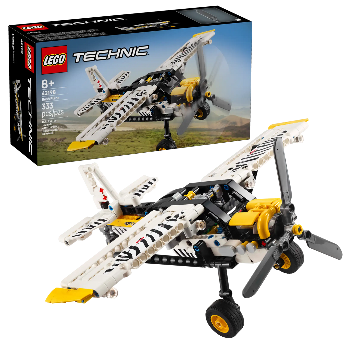 42198 Bush Plane Technic Lego Set