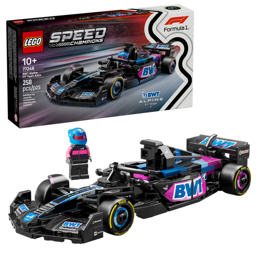 77248 BWT Alpine F1 Team A524 Speed Champions Formula 1 Lego Set