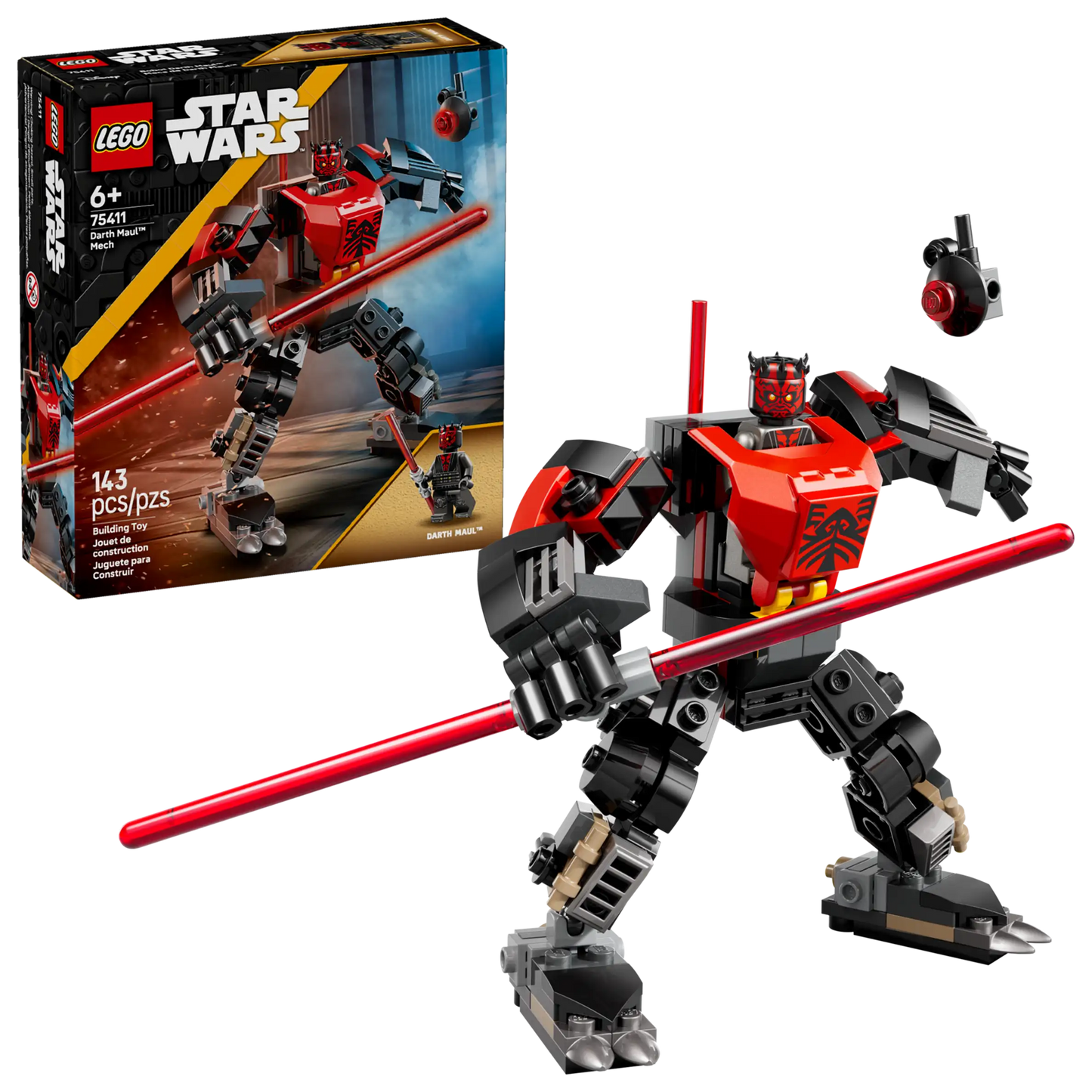 75411 Darth Maul Mech Star Wars Lego Set