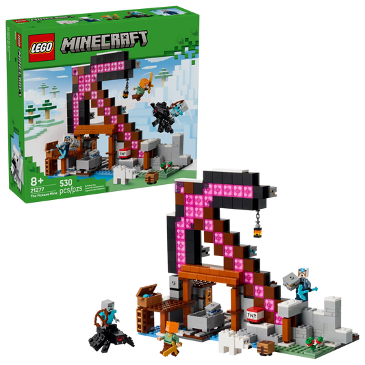 21277 The Pickaxe Mine Minecraft Lego Set