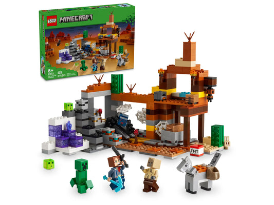 21263 The Badlands Mineshaft Minecraft Lego Set