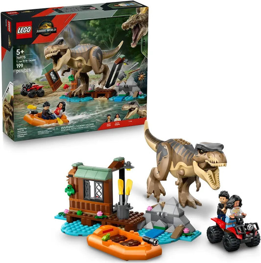 76975 T.rex River Escape Jurassic World Rebirth Lego Set