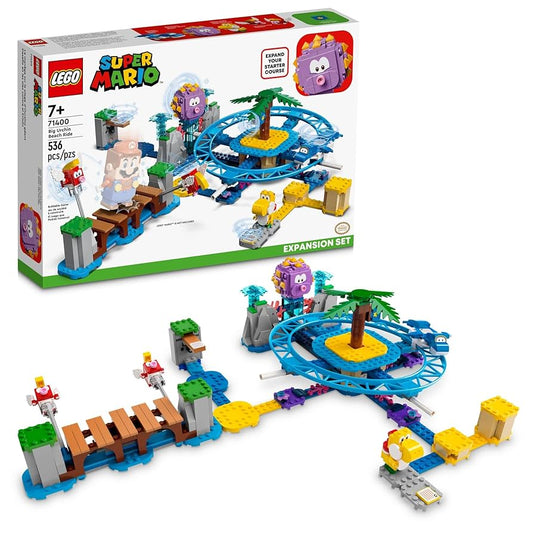 71400 Big Urchin Beach Ride Super Mario Expansion Lego Set