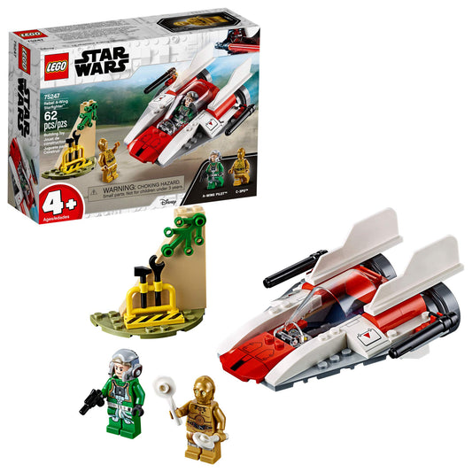 75247 Rebel A-Wing Starfighter *Damaged Box* 4+ Star Wars Lego Set