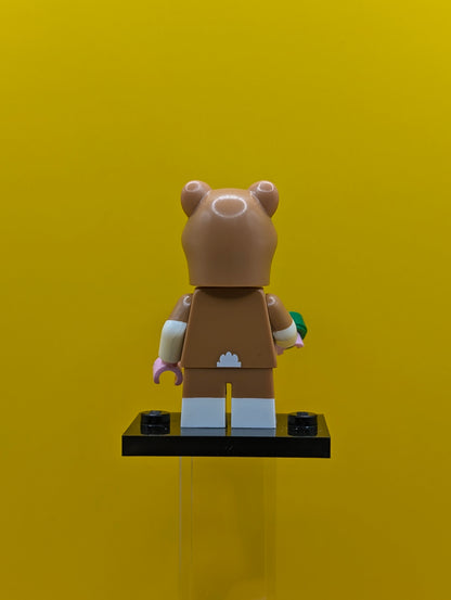 Hamster Costume Fan col27-1 Series 27 (complete with Stand and Accessories) CMF Minifigure Lego