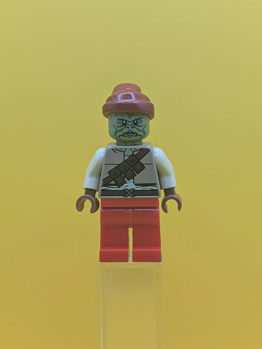 Kithaba sw0397 (Klatooinian Skiff Guard) - Dark Tan Vest Star Wars Minifigure