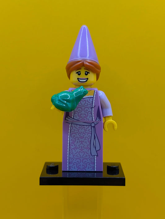 Fairytale Princess col12-3 Series 12 (Complete Set with Stand and Accessories) Lego Minifigure
