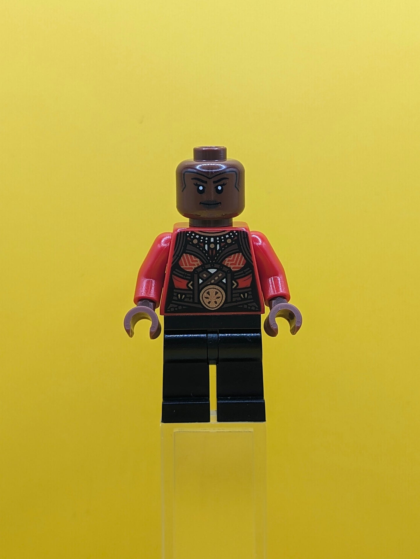 Okoye sh0847 Red Top Marvel Minifigure Lego