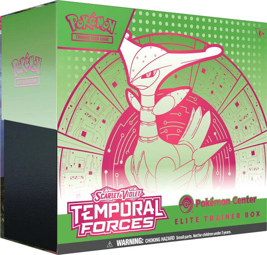 Temporal Forces Pokemon Center Elite Trainer Box (ETB) (Color Varies)