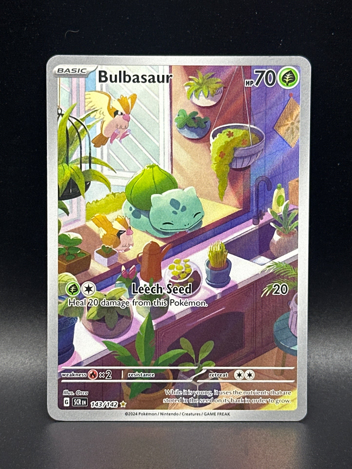 Bulbasaur #143/142 Stellar Crown