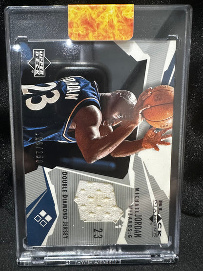 Michael Jordan BD2-MJ 2003 Upper Deck Black Diamond Double Diamond Jersey 125/250 Washington Wizards