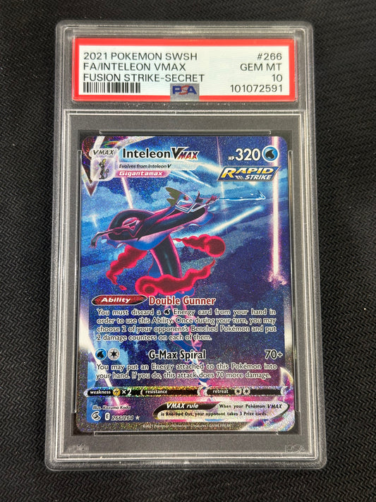 266/264 Inteleon Vmax PSA 10