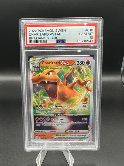 018/172 Charizard Vstar PSA 10