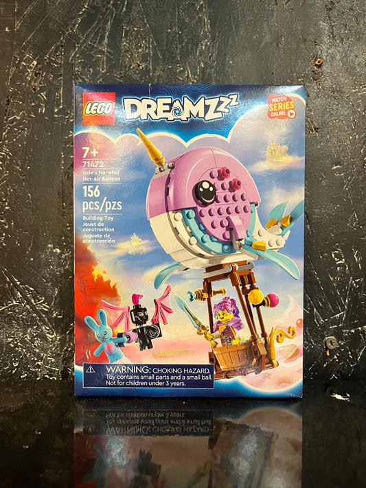 71472 Izzie’s Narwhal Hot-Air Balloon DreamZzz Lego Set