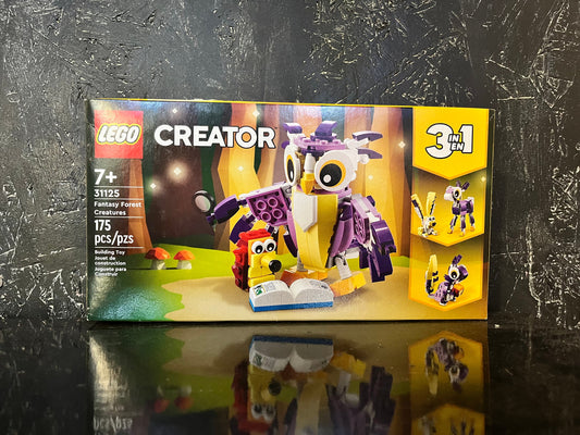 31125 Fantasy Forest Creatures 3 in 1 Creator Lego Set
