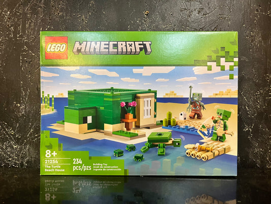 21254 The Turtle Beach House Minecraft Lego Set