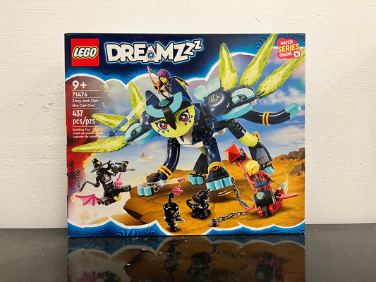 71476 Zoey and Zian the Cat-Owl DreamZzz Lego Set