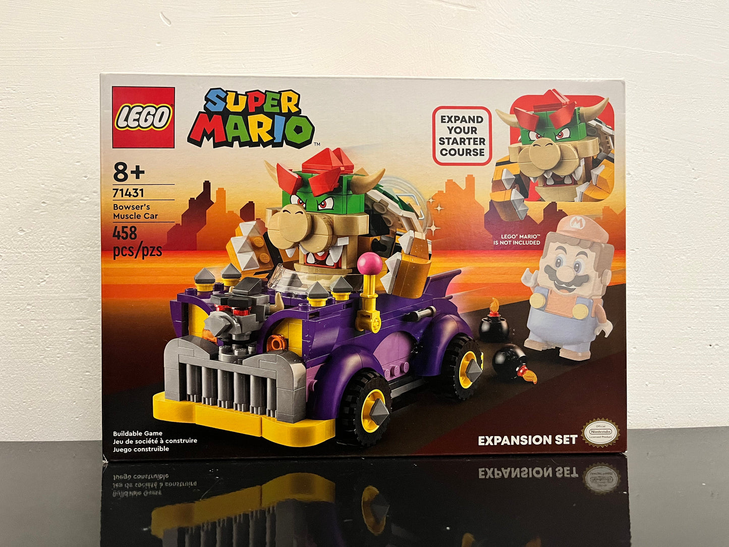 71431 Bowser's Muscle Car Super Mario Lego Set