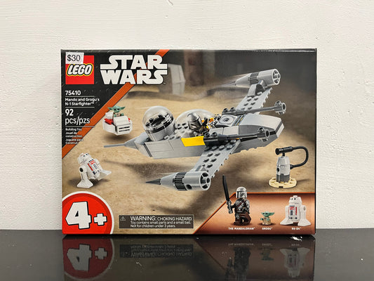 75410 Mando and Grogu’s N-1 Starfighter 4+ Star Wars Lego Set