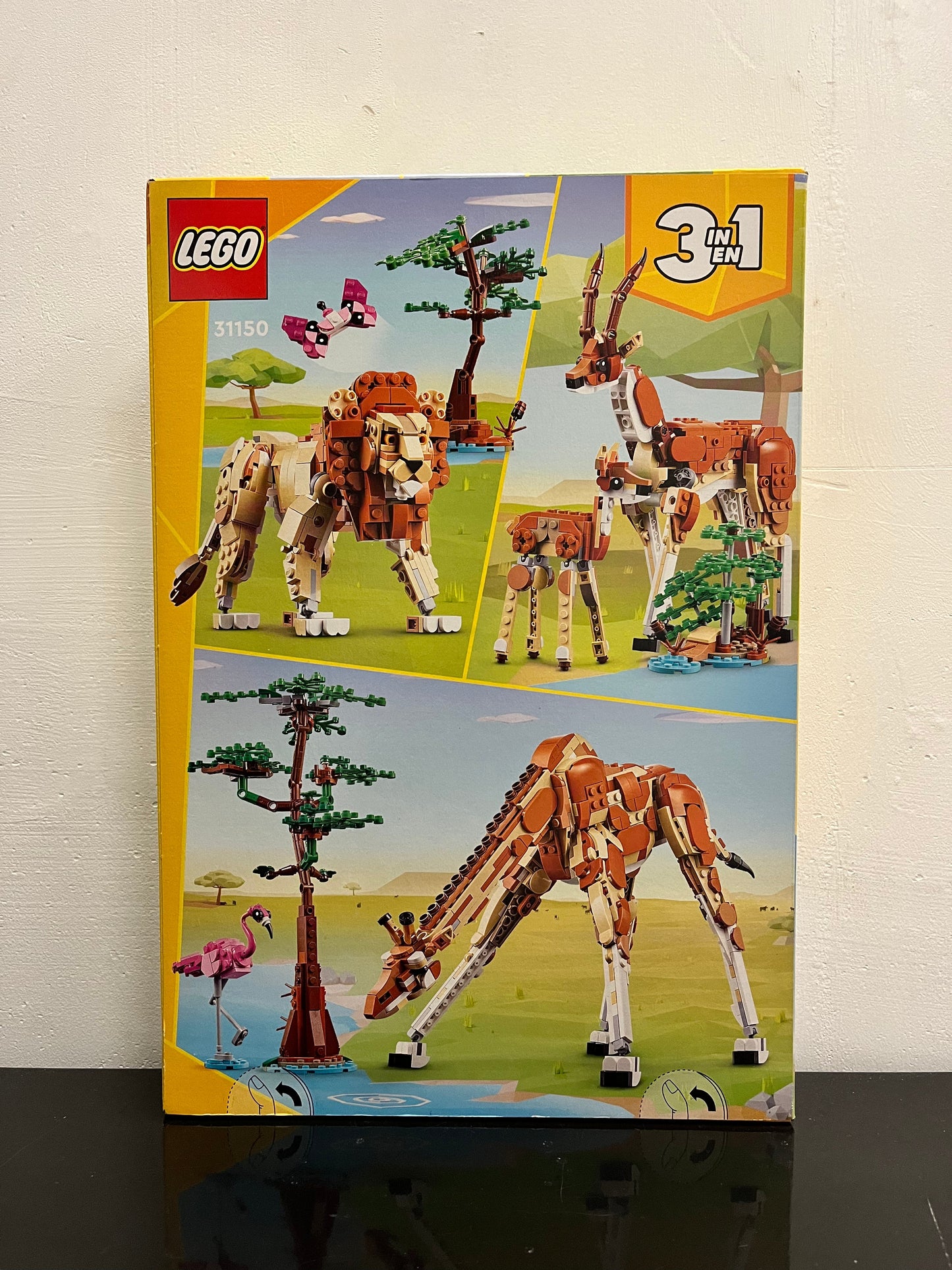 31150 Wild Safari Animals 3 in 1 Creator Lego Set