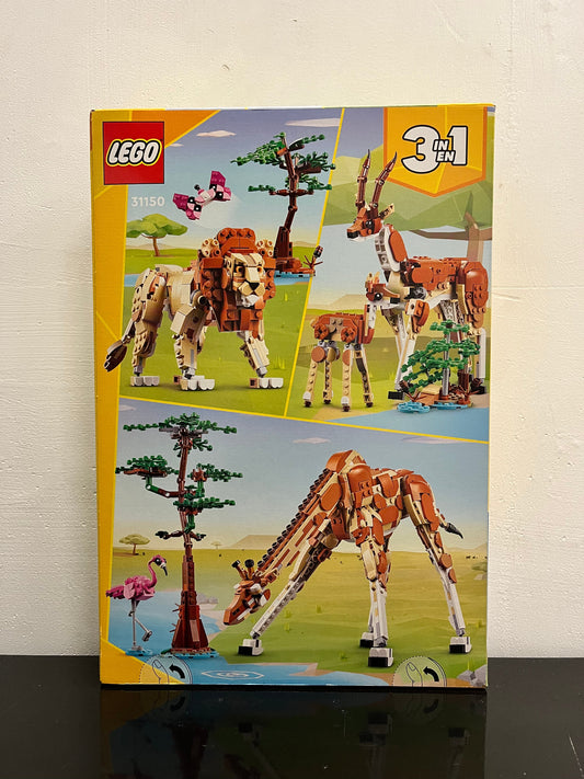 31150 Wild Safari Animals 3 in 1 Creator Lego Set