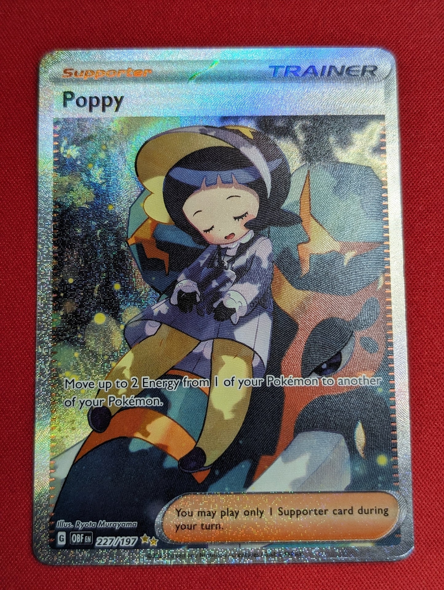 #227/197 Poppy Obsidian Flames