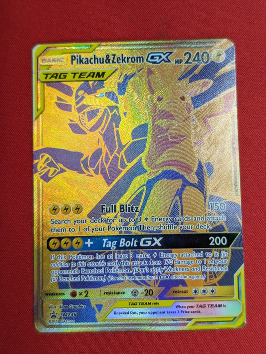 Pikachu & Zekrom GX #SM248