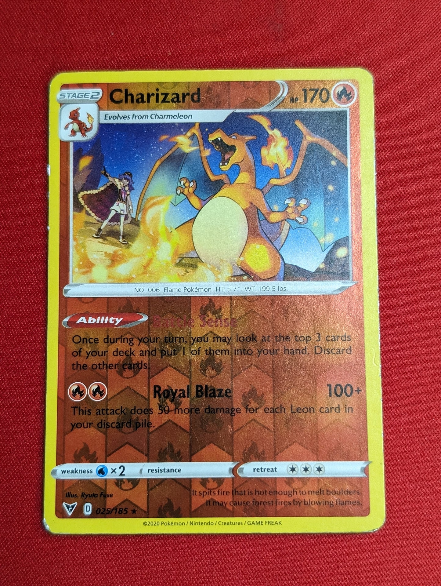 Charizard [Reverse Holo] #25