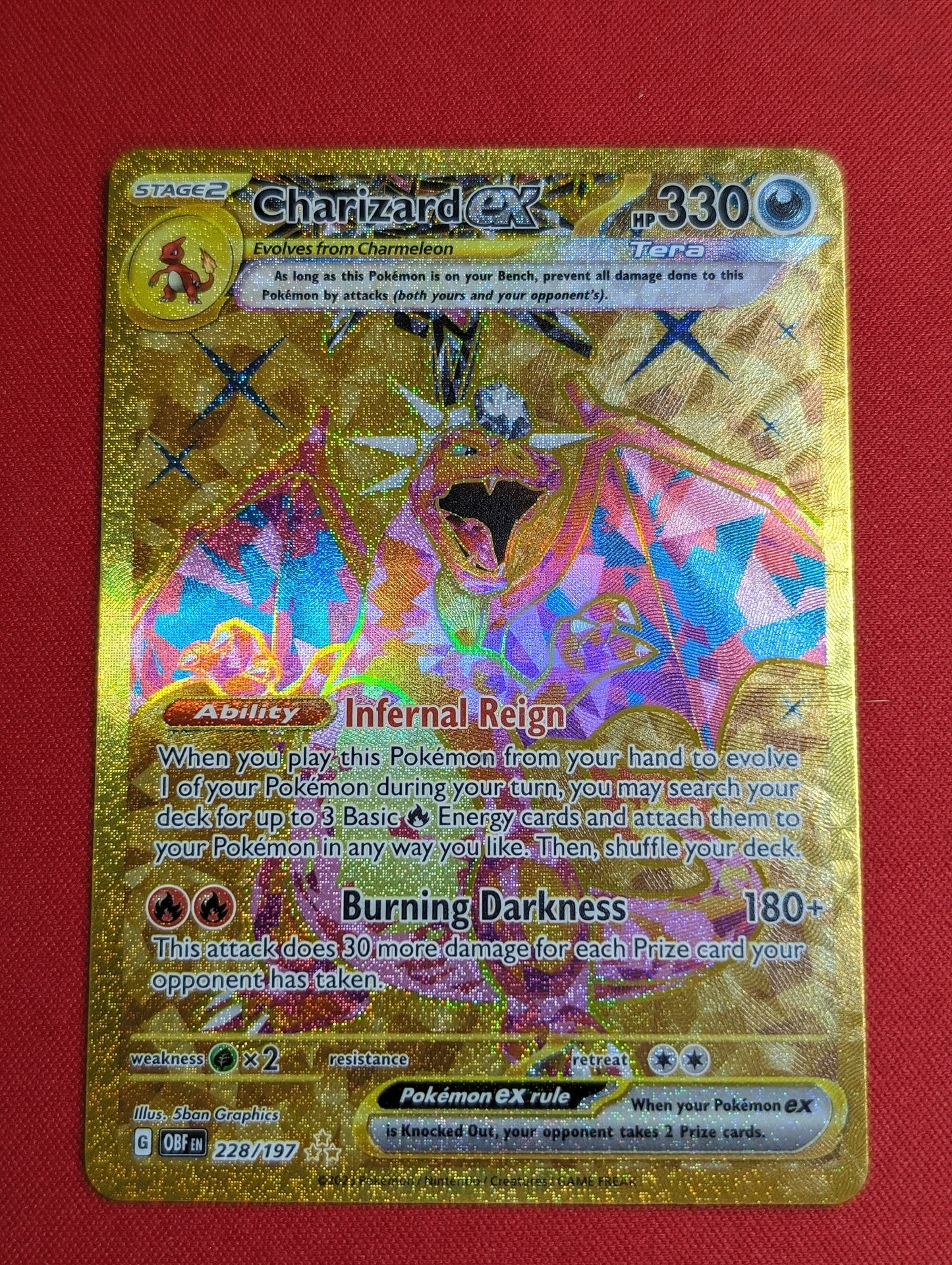 #228/197 Charizard ex Obsidian Flames