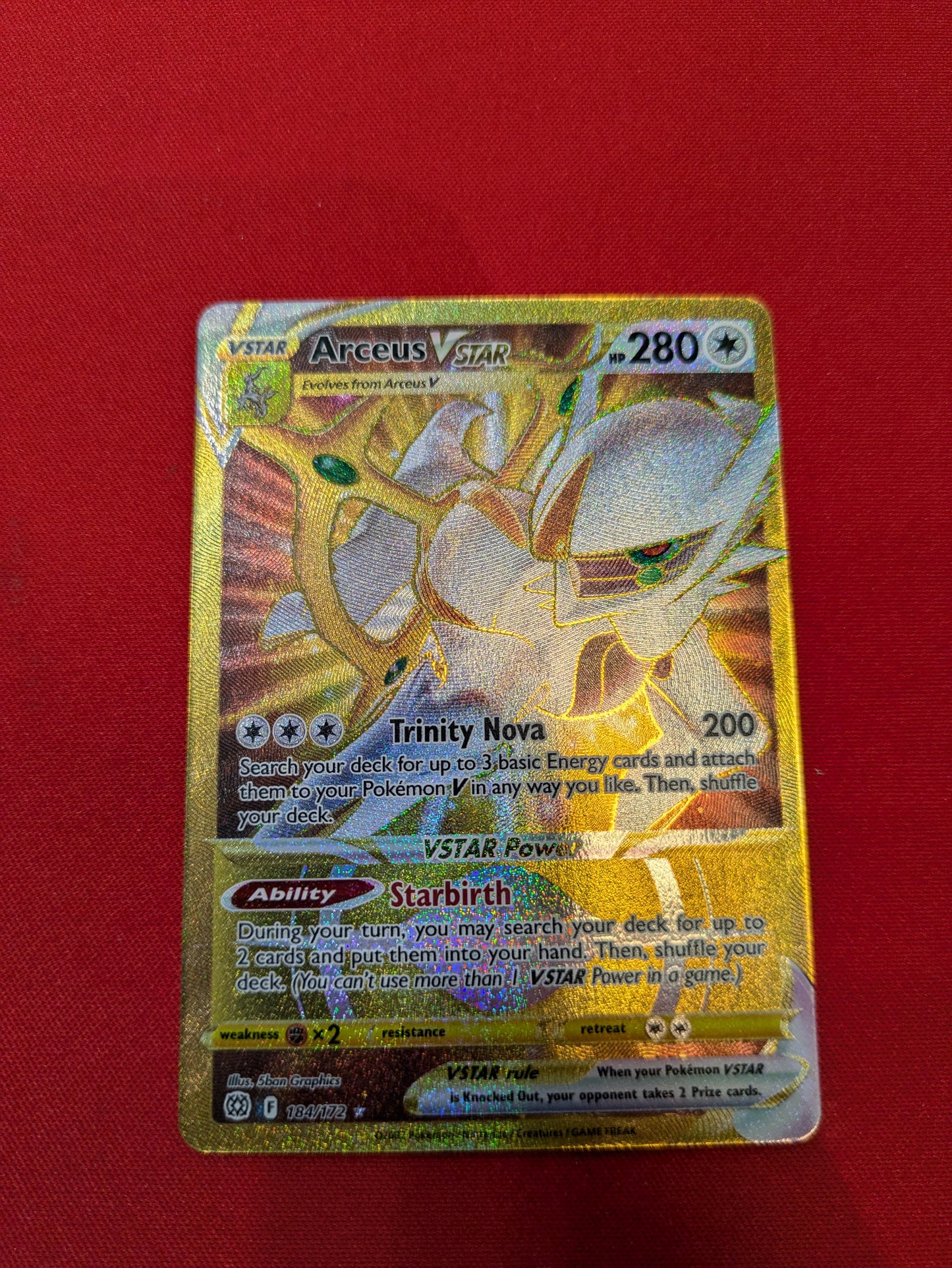 Arceus VSTAR #184