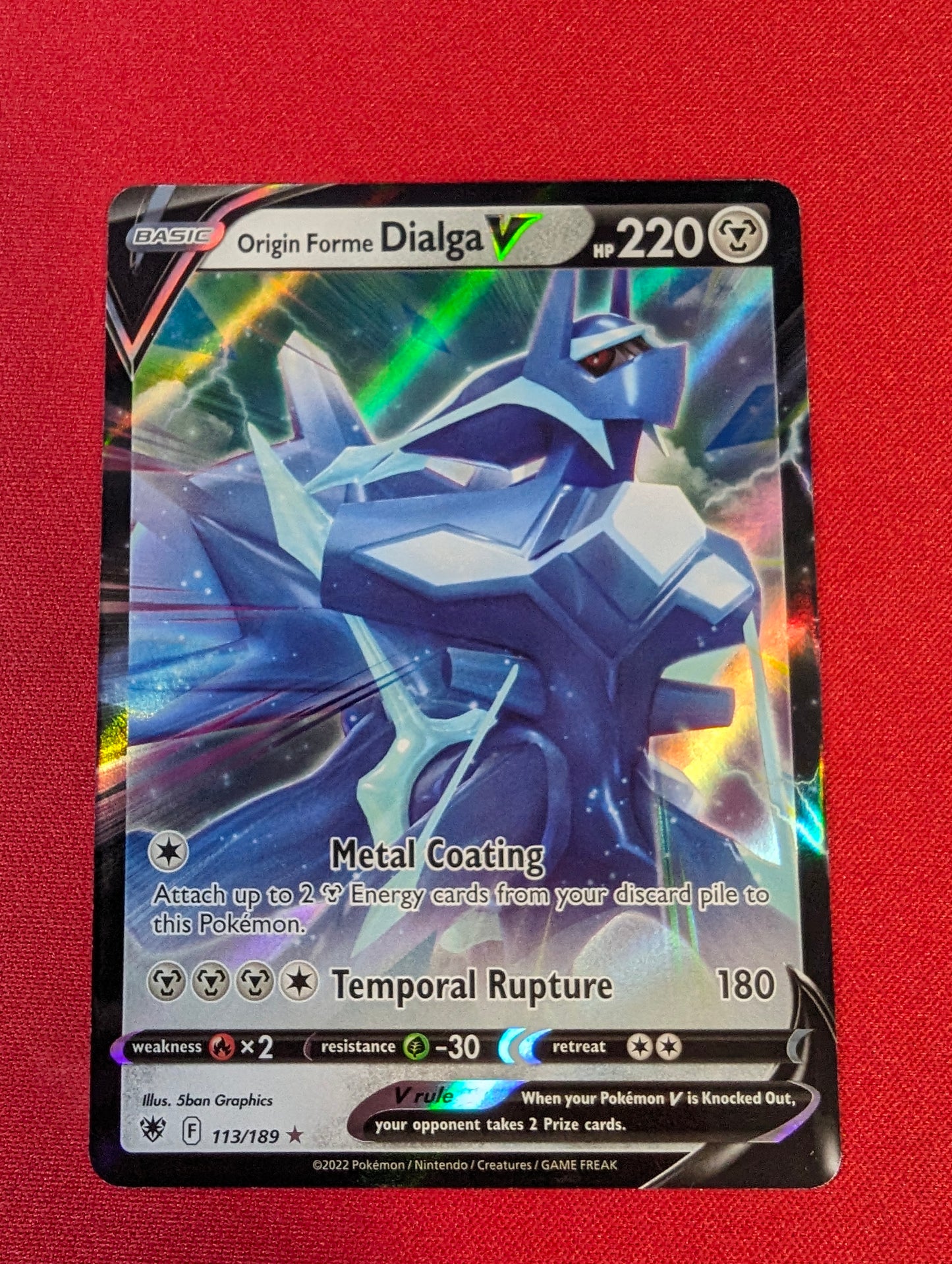 Origin Forme Dialga V #113