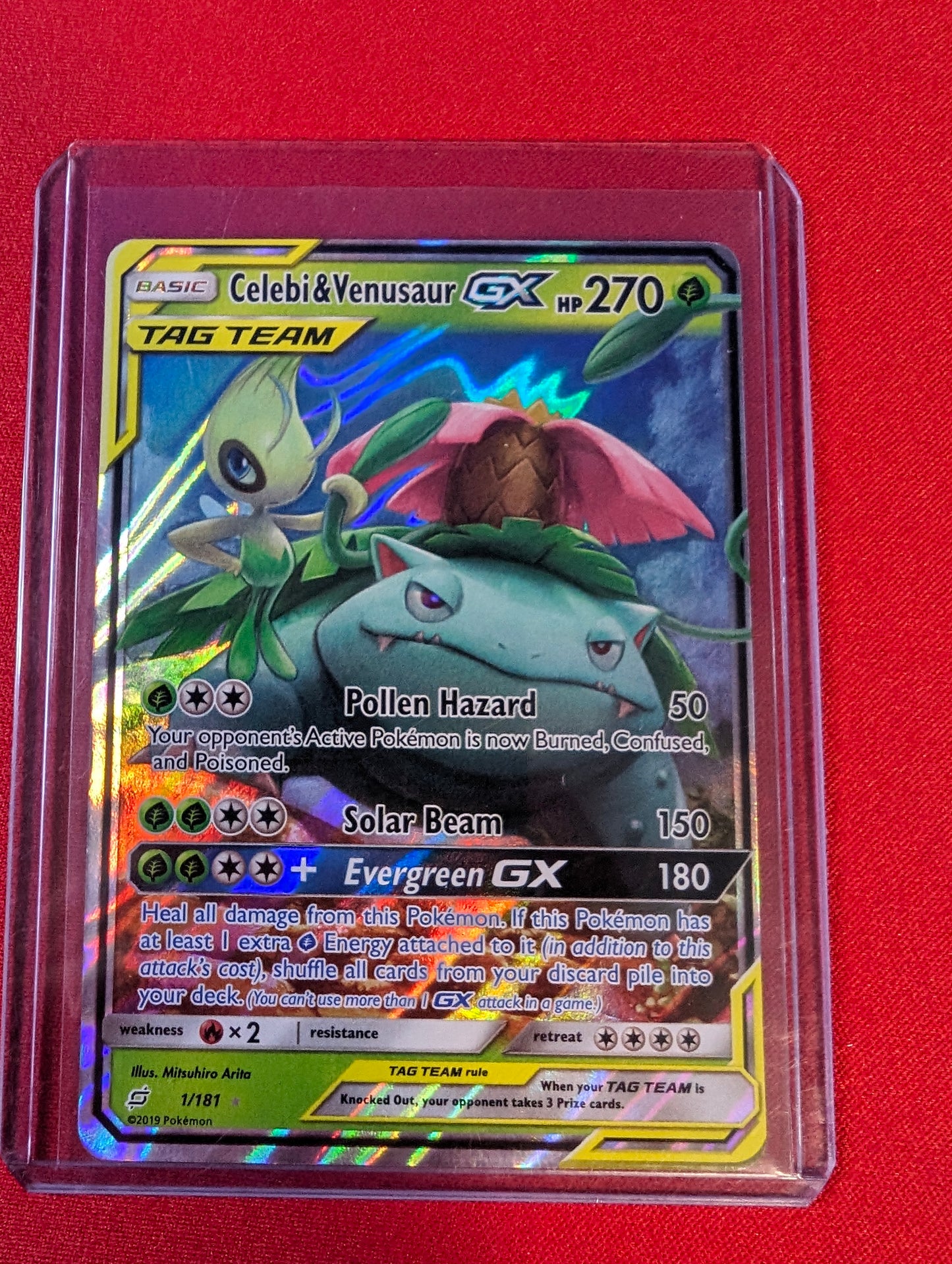 Celebi & Venusaur GX #1