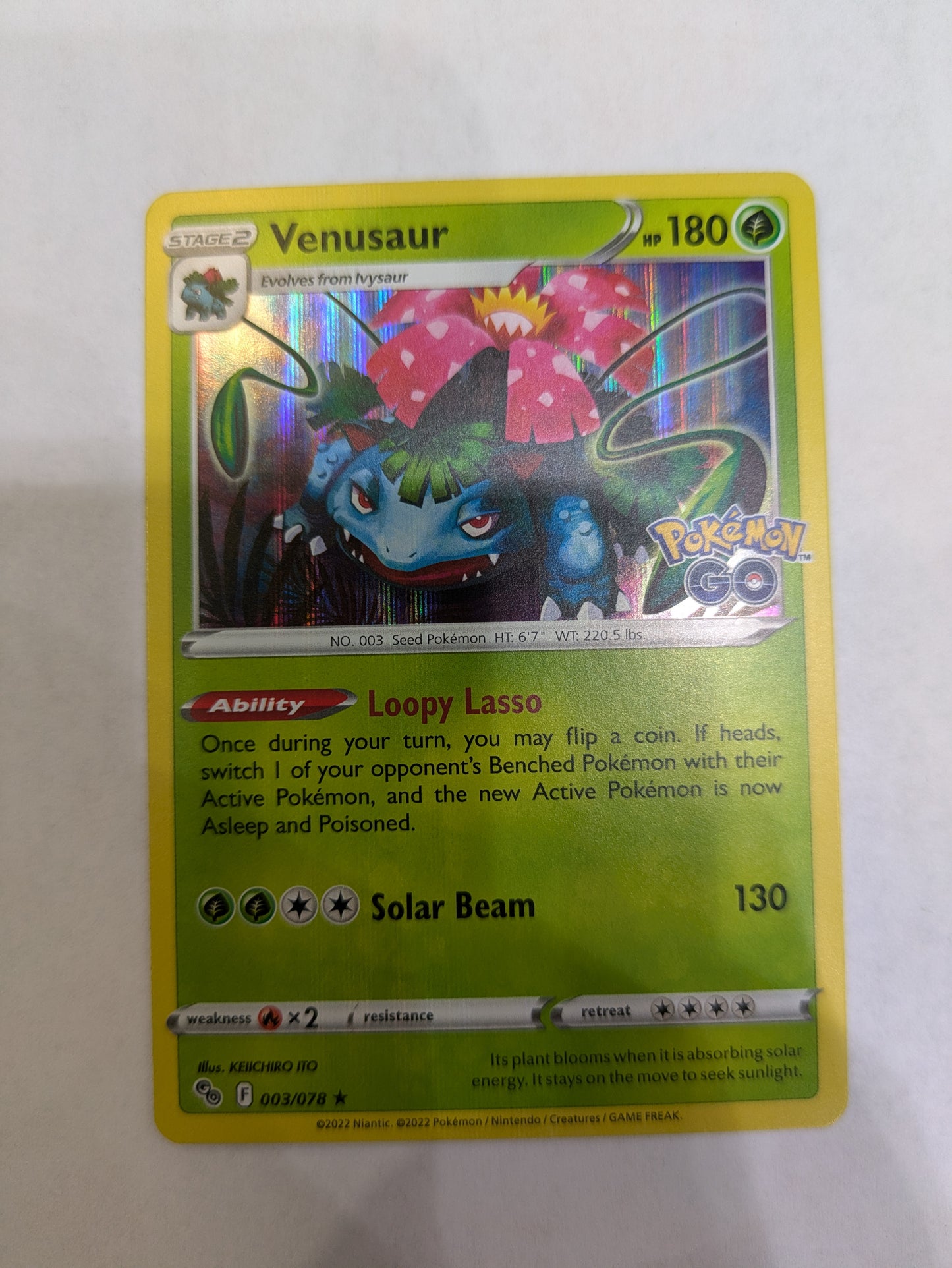 Venusaur [Holo] #3