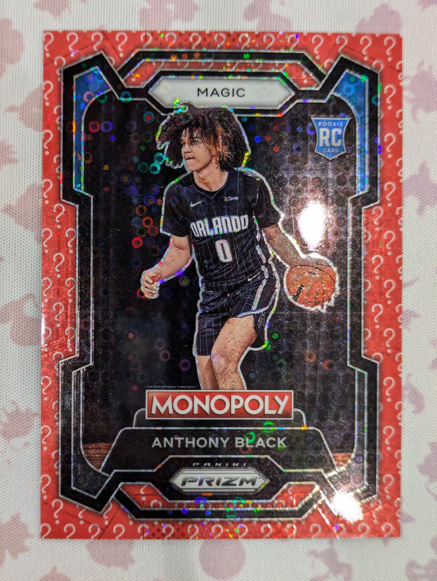 Anthony Black Monopoly Panini Prizm 2024 Hasbro 66 13/25 Orlando Magic