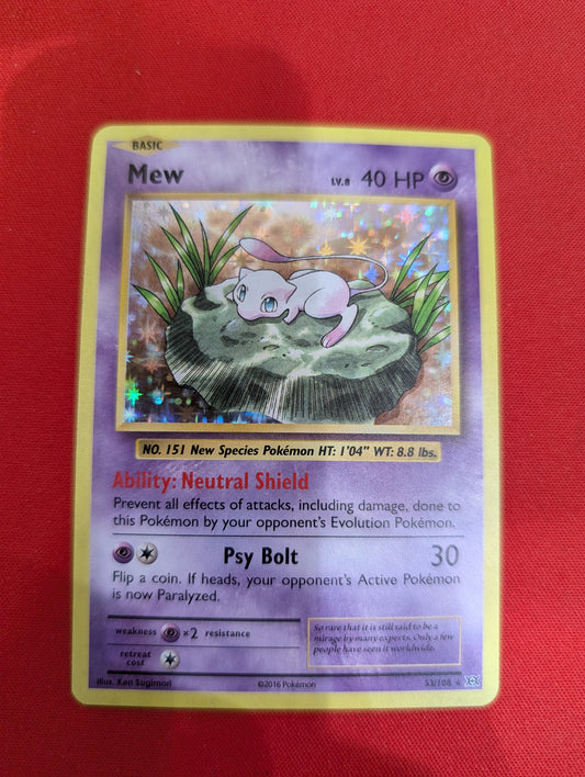 #53/108 Mew (Holo) Evolution