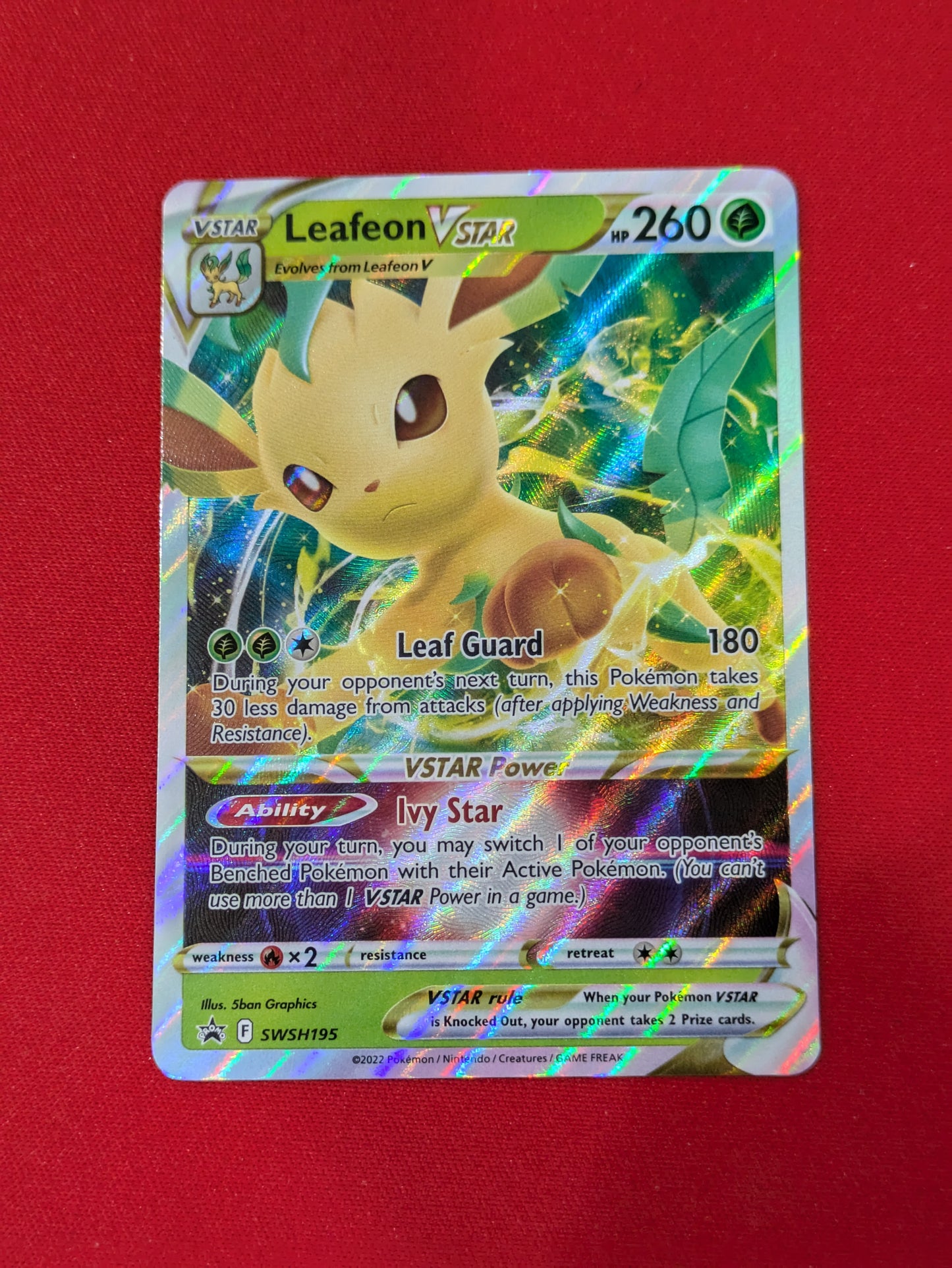 Leafeon VSTAR #SWSH195