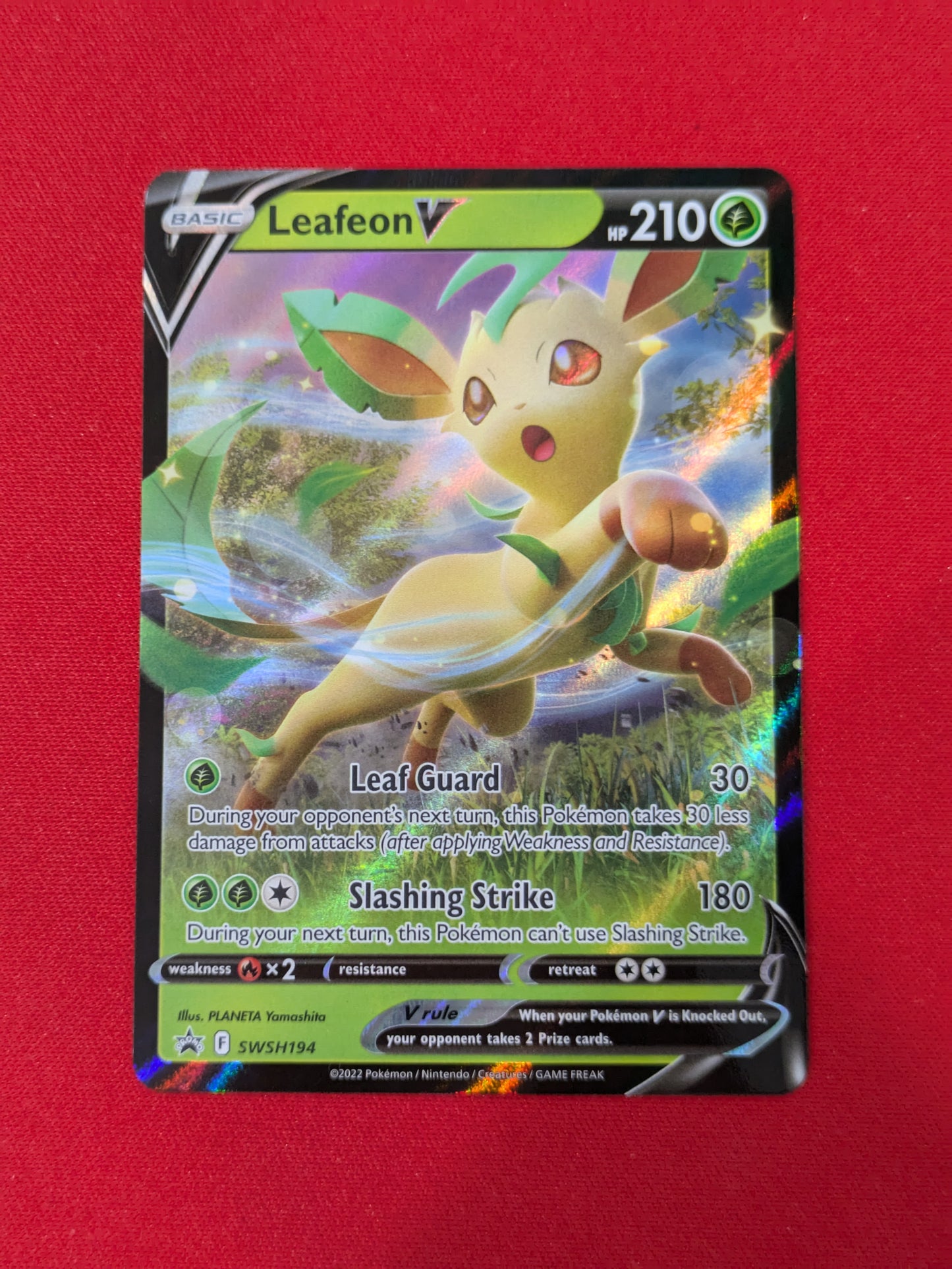 Leafeon V #SWSH194