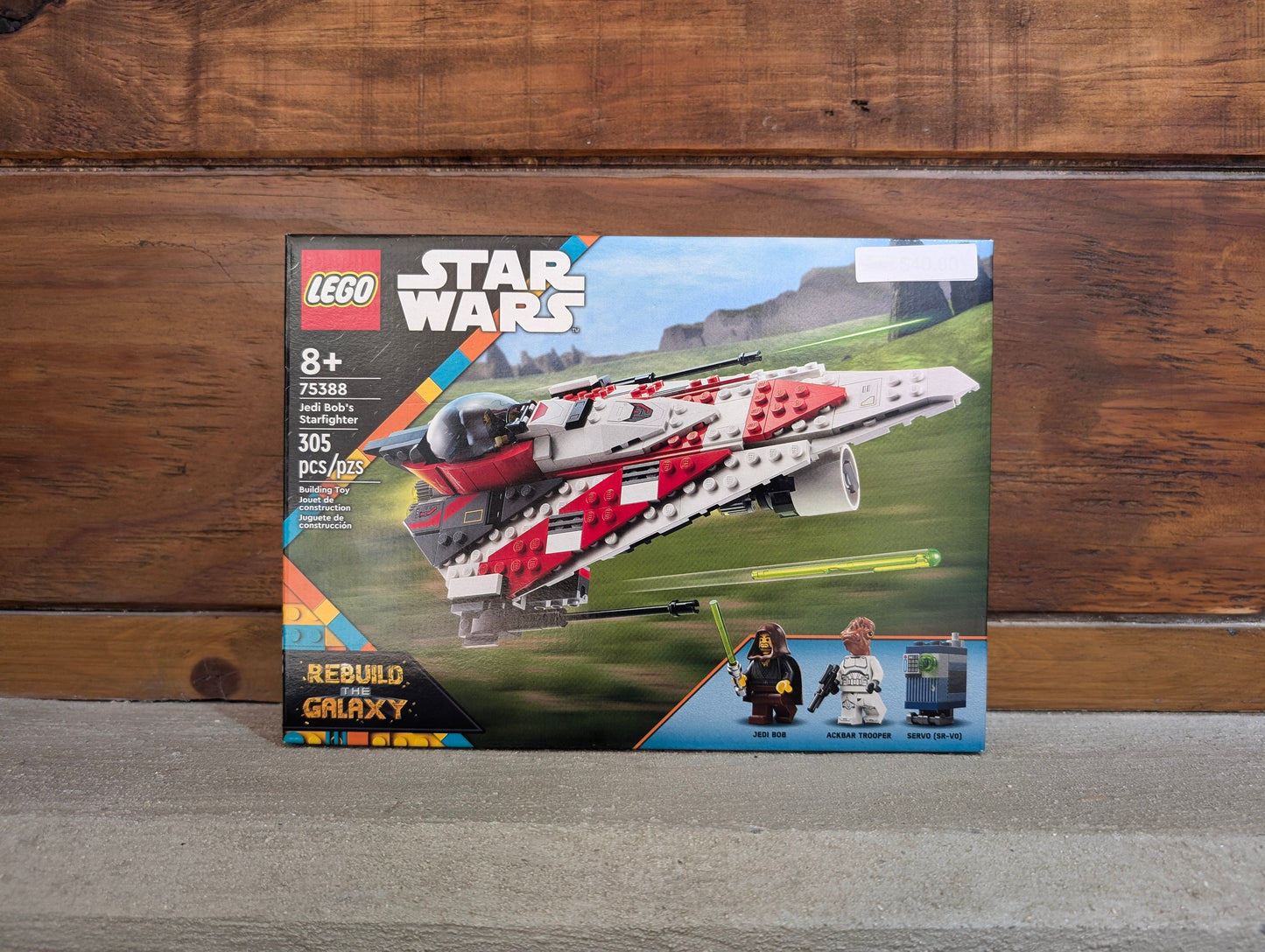 75388 Jedi Bob's Starfighter Star Wars Lego Set