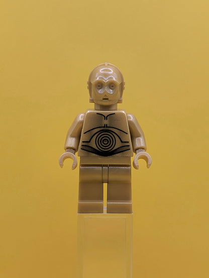 C-3PO sw0161a Pearl Gold Star Wars Minifigure Lego