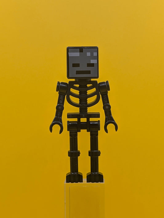 Wither Skeleton min025 Straight Arms Minecraft Minifigure Lego