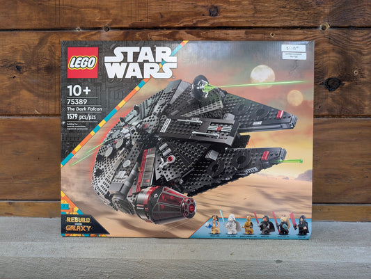 75389 The Dark Falcon *Opened Box* Star Wars Rebuild The Galaxy Lego Set