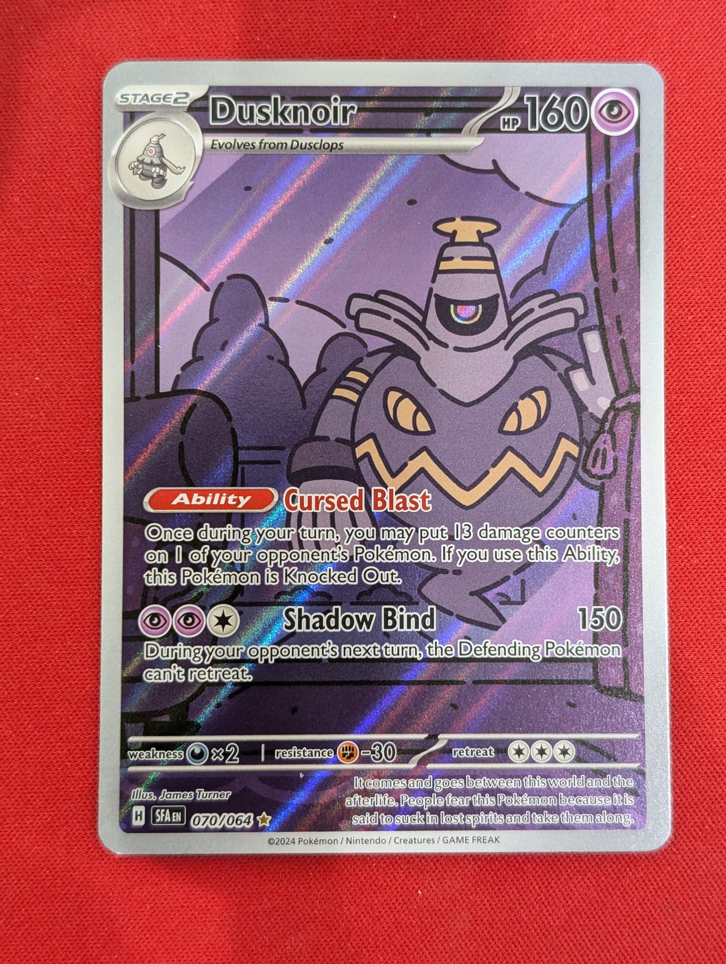 #070/064 Dusknoir Shrouded Fable