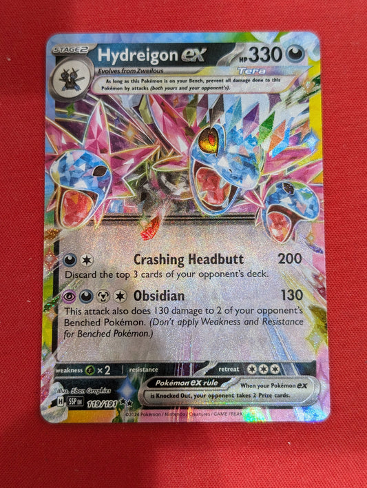 #119/191 Hydreigon Ex Surging Sparks