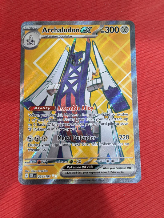 #224/191 Archaludon Ex Surging Sparks