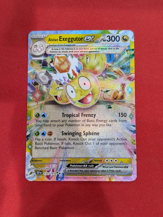 #133/191 Alolan Exeggutor Ex Surging Sparks