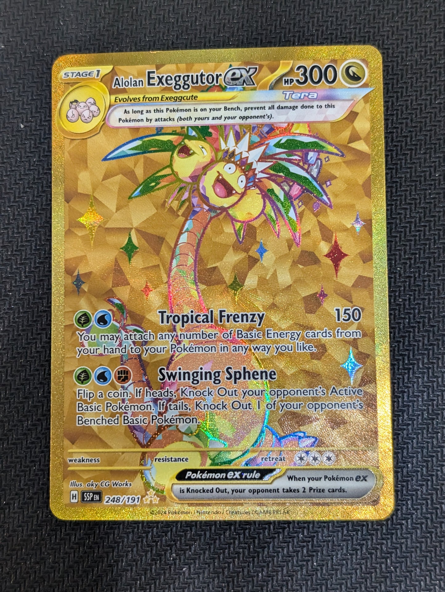 #248/191 Alolan Exeggutor Ex Surging Sparks