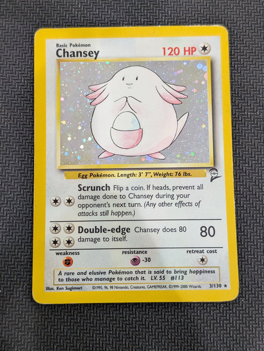 #3/130 Chansey Base Set 2