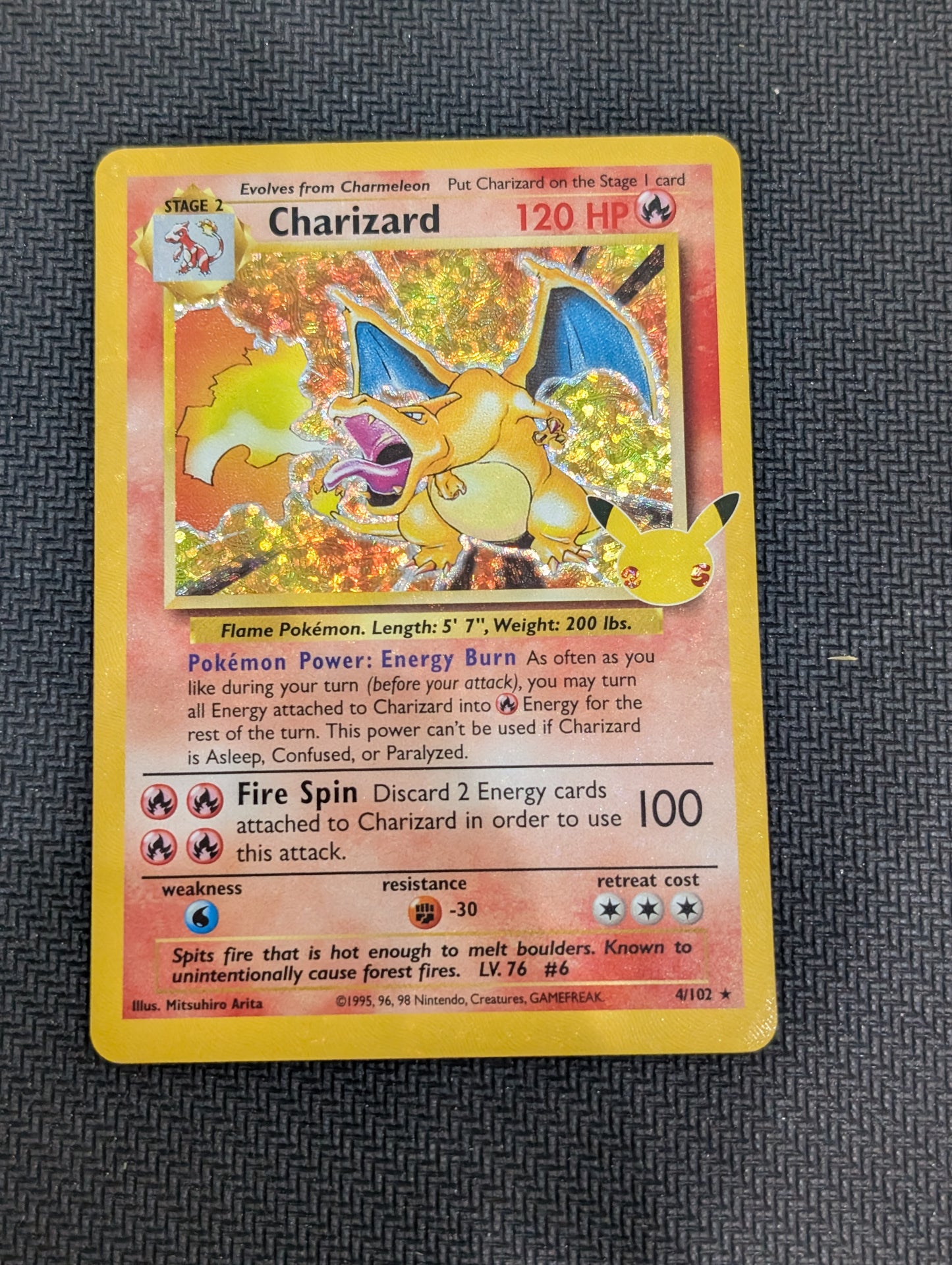 #4/102 Charizard Celebrations: Classic Collection